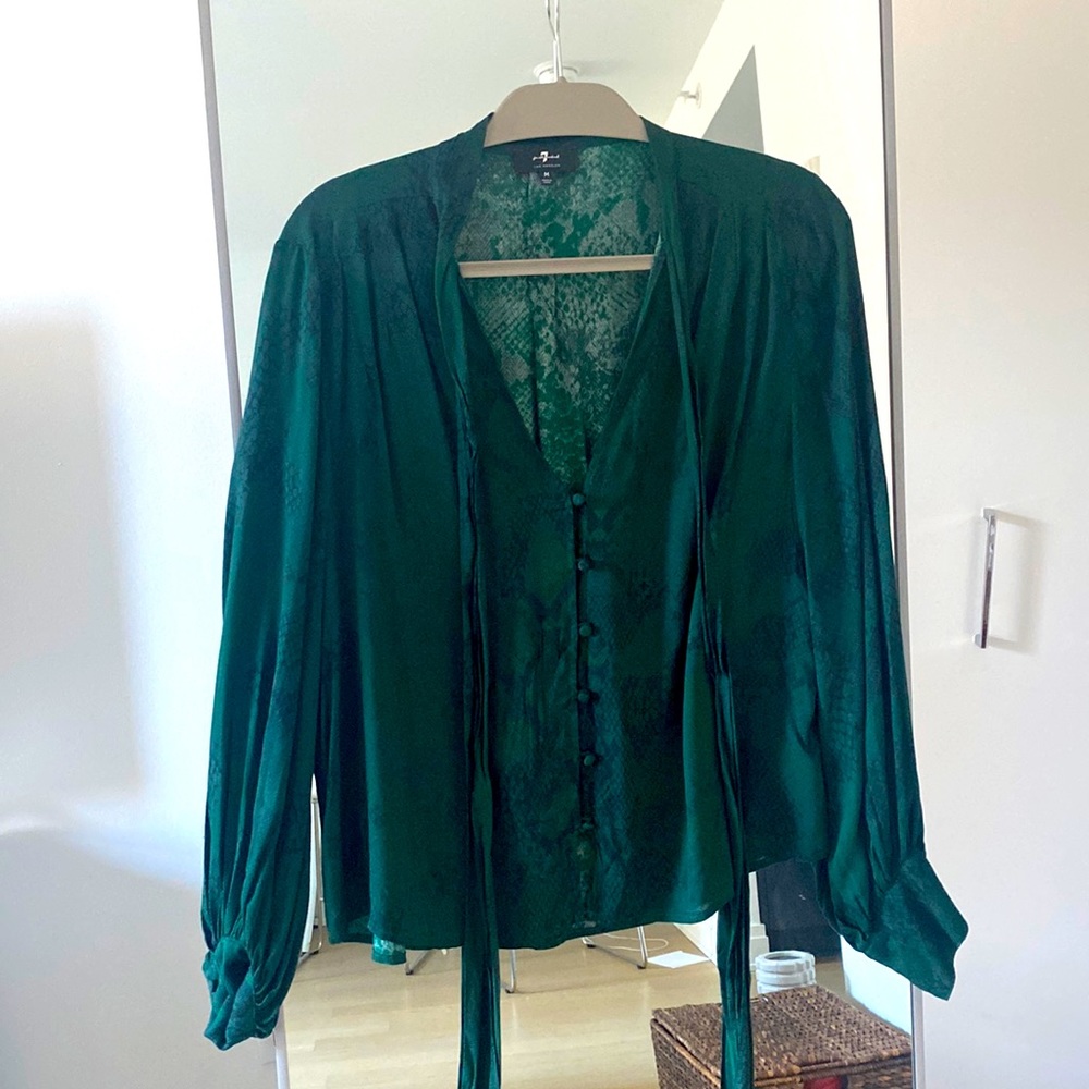 M, blouse, 7 for All Mankind